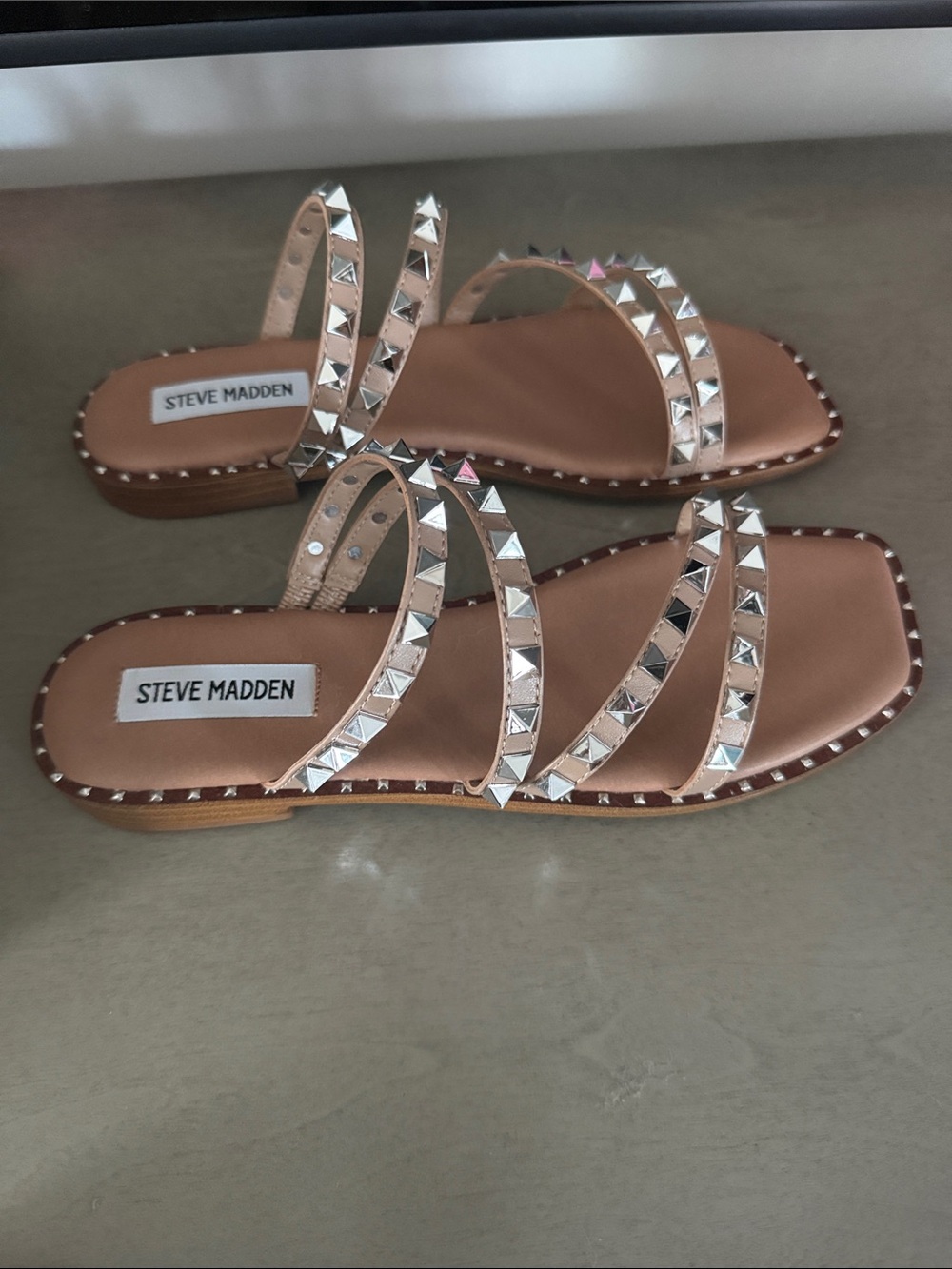 Steve Madden Skyler Tan Sandals
